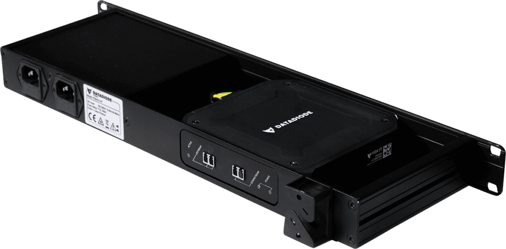 Sentyron DataDiode Ruggedized Rückansicht