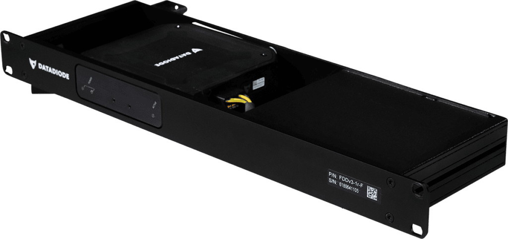 Sentyron DataDiode Ruggedized Frontansicht